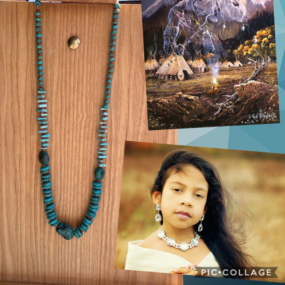 Stabilized Turquoise Heiki Necklace